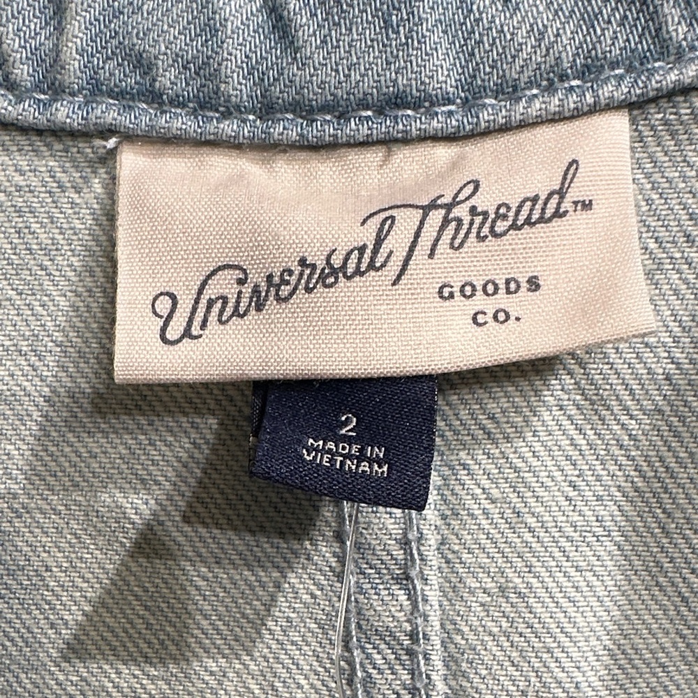 Universal Thread Soft Light Blue Denim Jumpsuit N… - image 2